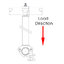 Doughty Pipe to pipe coupler 90 grader Alu  48-51mm, SWL200kg